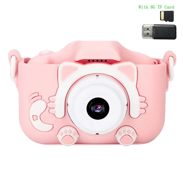 Mini Camera Kids Digital Camera Cartoon Toy HD Camera for Kids Educational Children's Camera Toys for Boy Girl Best Present 17