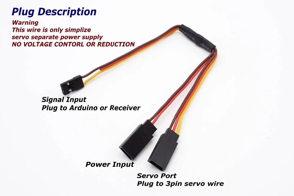 Fast FREE Shipping Free shipping on all orders 100mm 6PCS Servo Y Shape