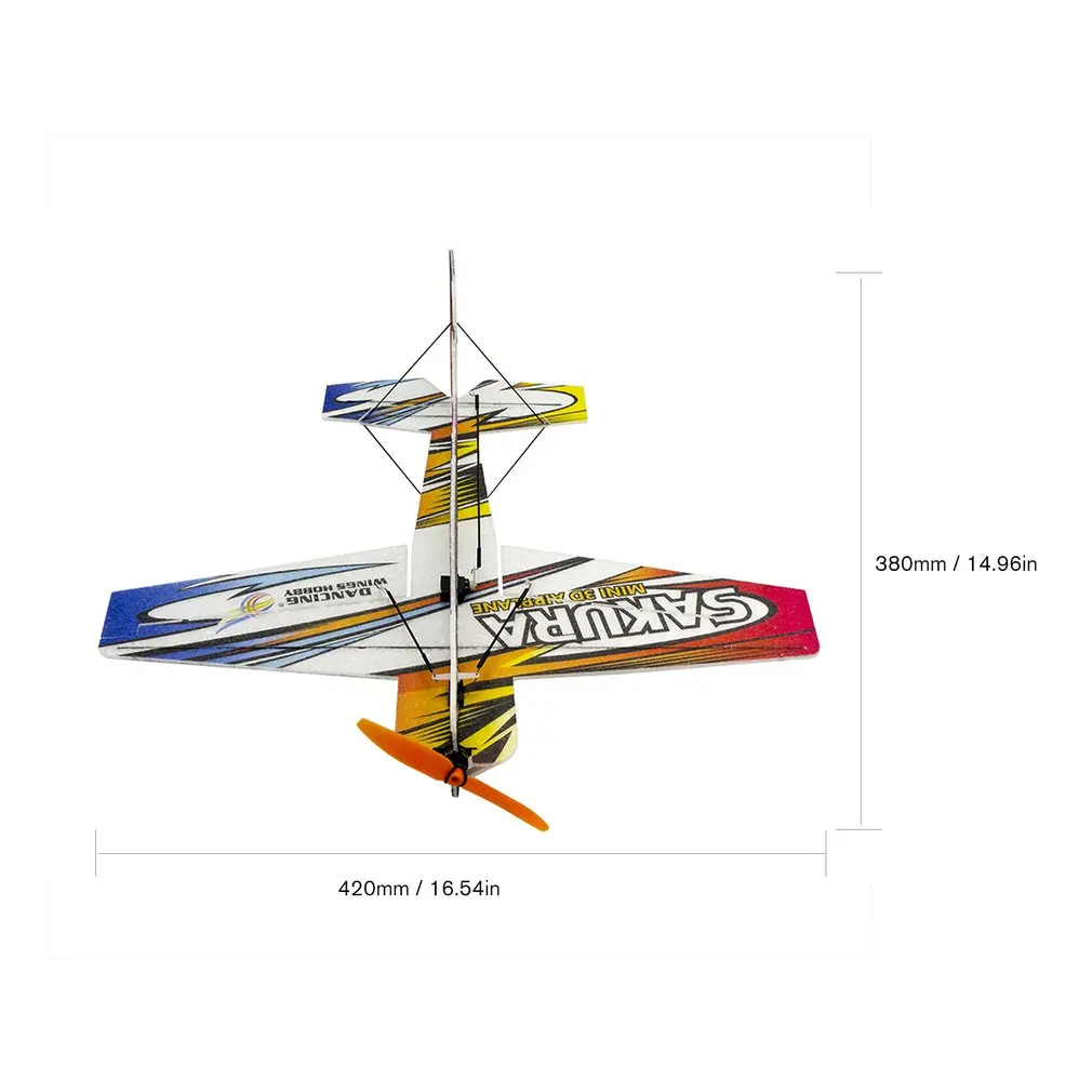 Sakura RC EPP Indoor 3D F3P Airplane, Indoor 3D F3P Airplane Material : Foam Indoor/Outdoor Use