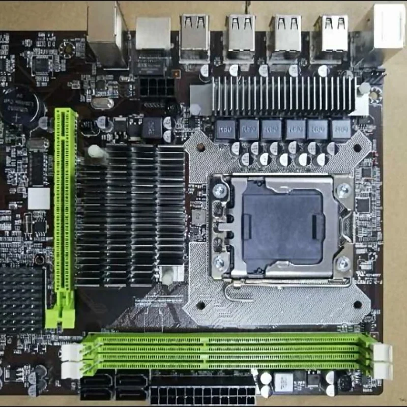 X58 PRO2 материнская плата поддерживает RECC серверную память LGA1366 четырехъядерный