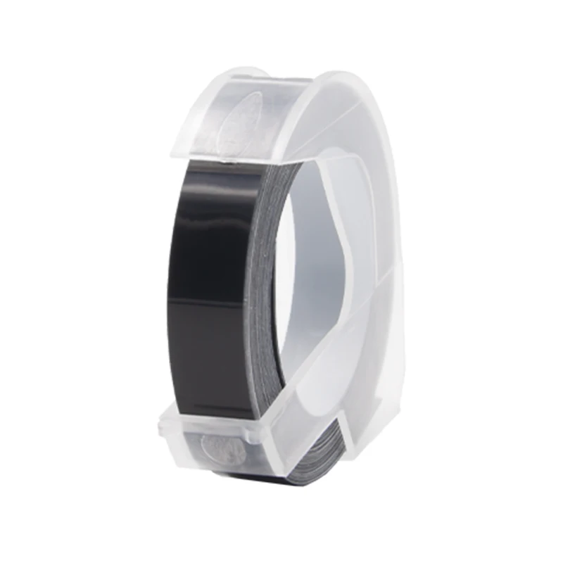 UniPlus 3D Dymo ленты 9 мм черный красный синий маркировщик 5 шт./лот для этикеток Принтер