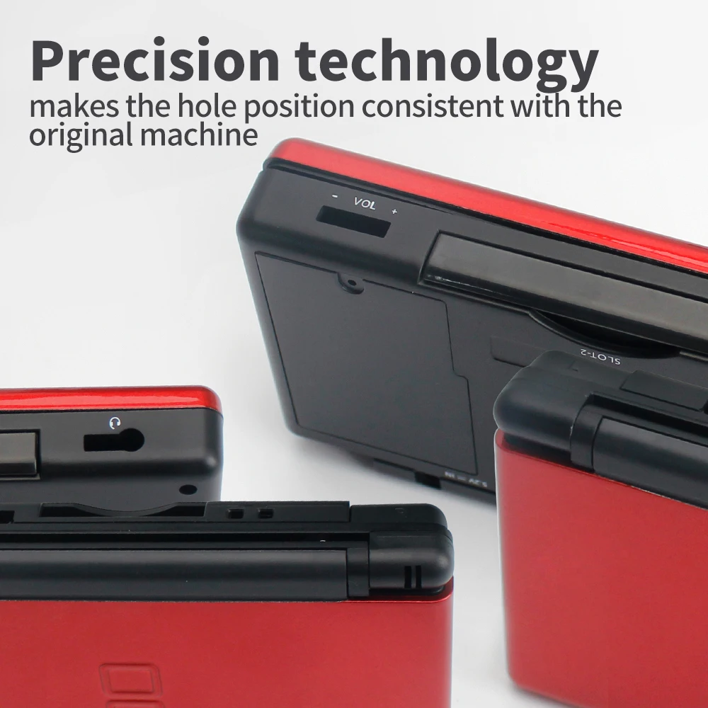 Game Console Case Full Repair Parts Replacement Housing Shell Kit for Nintendo DS Lite NDSL