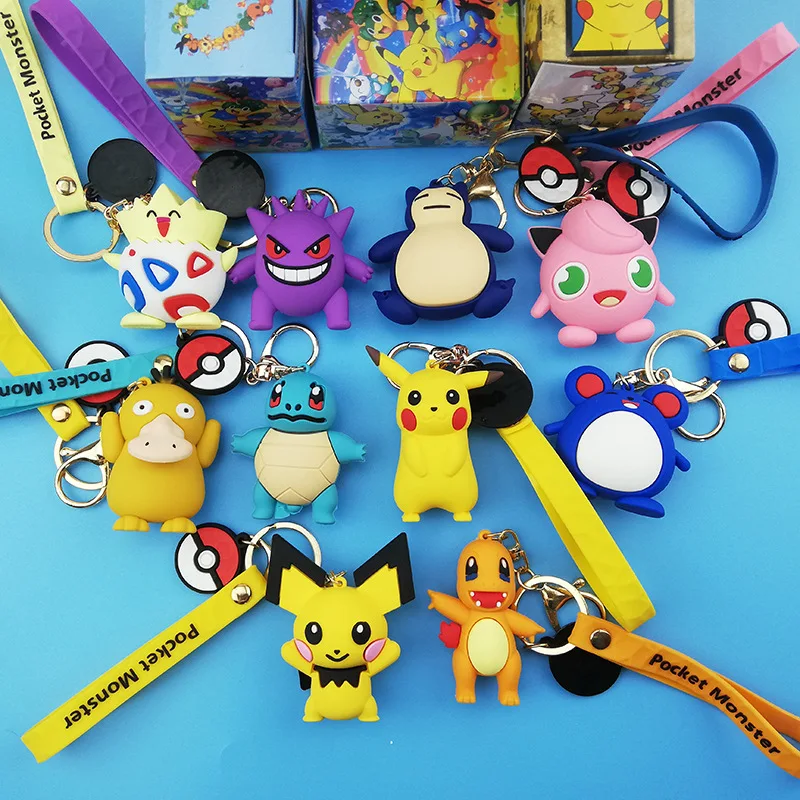 Takara tomy Pokemon DIY брелок Пикачу экшн-фигурка серии Elf детская игрушка рождественские
