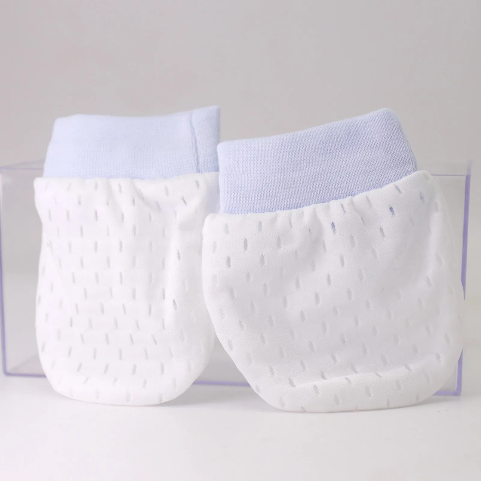 1 Pairs Newborn Baby Anti Scratching Soft Gloves Newborn Protection Face Scratch Mittens Infant Handguard Supplies Перчатки