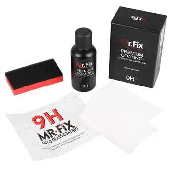

30ml Upgraded Ceramic Coat 9H Car Polish Liquid Crystal Set High Density Car Super Hydrophobic Glass Coating