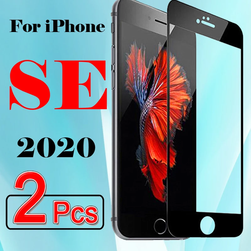 Для iPhone se 2020 защита экрана на se2020 защитная пленка из закаленного стекла i phone 2020se