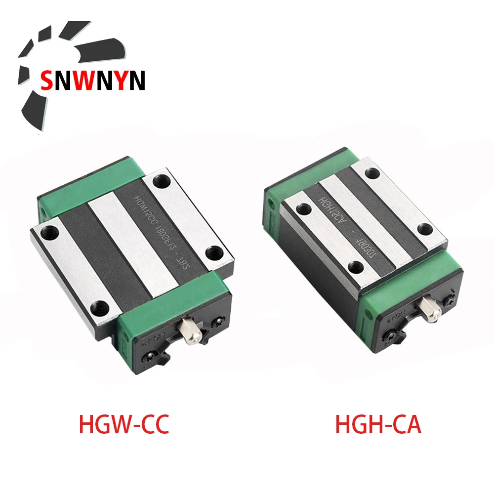 Линейный направляющий блок HGH15CA HGW15CC HGH20CA HGW20CC HGH25CA HGW25CC HGH30CA HGW30CC для HGR15 20 25