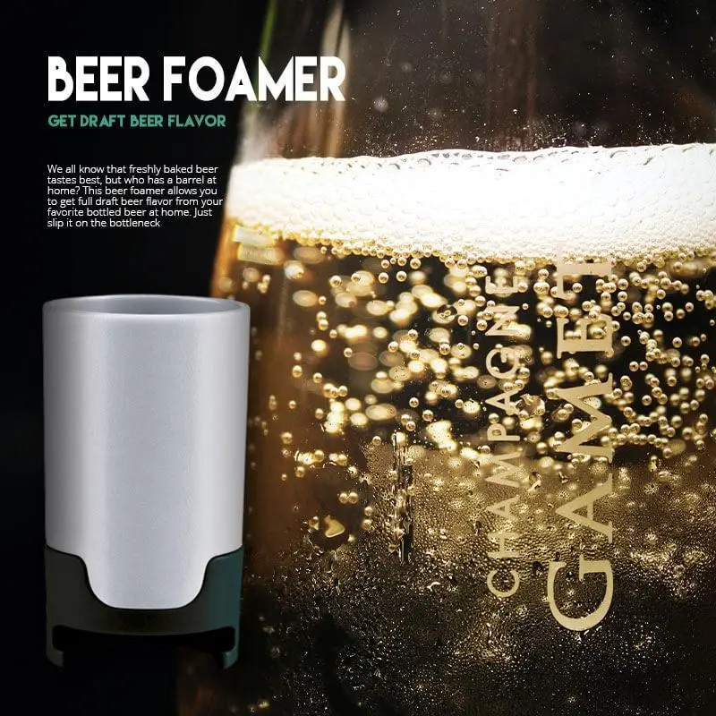 Профессиональный портативный Пенообразователь для бутылок и пива ручной пенообразователь барботер
