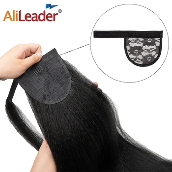 

Alileader 1-5 Pcs Cheap Hair Net For Making Ponytail Velcro Net For Afro Ponytail Hair Extension Quality Hairnet For Hair Bun
