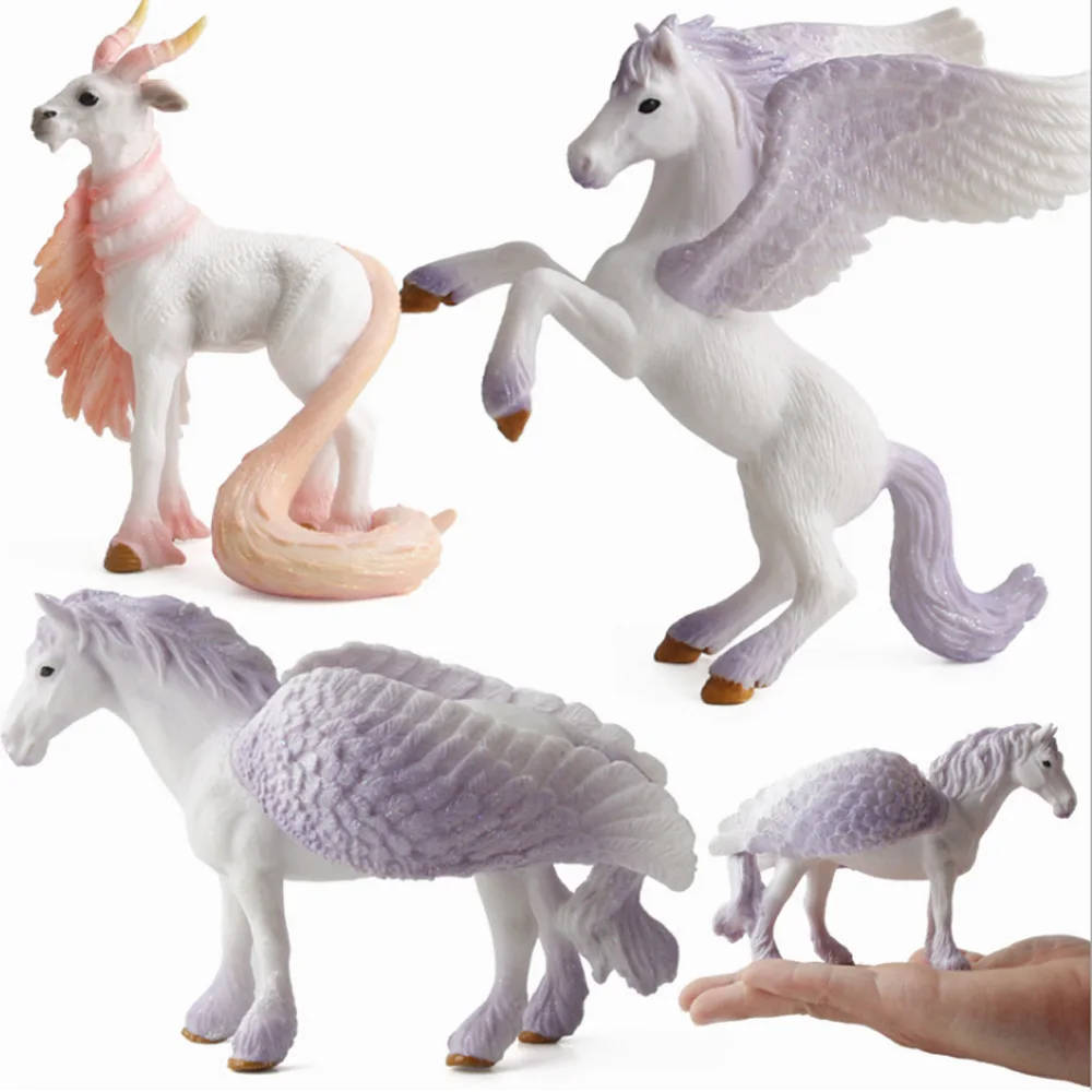 

Model Fantasy Animal Model Pegasus Unicorn Toy Children Early Childhood Cognitive Props Multi--Selectable