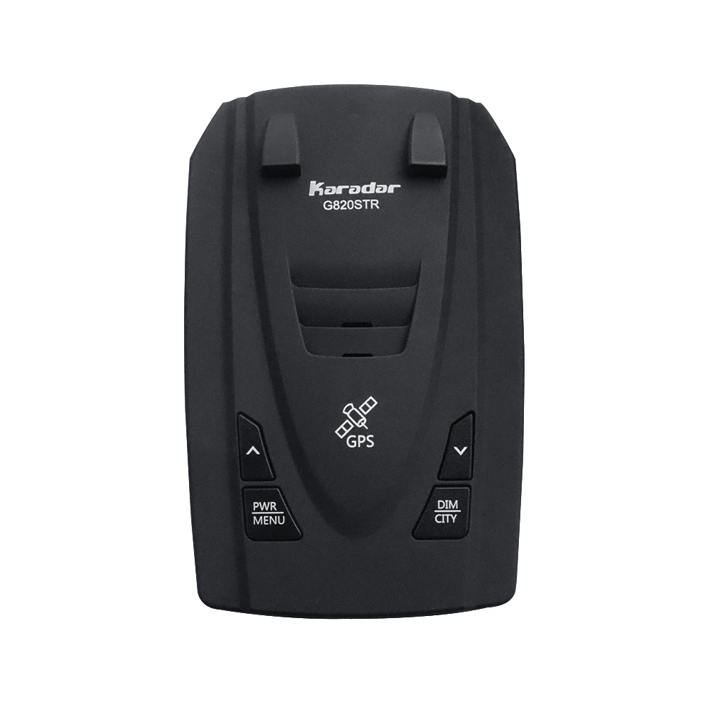 Beste Karadar Auto anti radar detector 2 in 1 Politie Speed GPS voor Rusland LED Display G820STR Auto detector