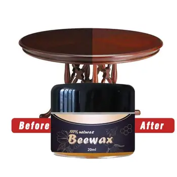 

1 Pcs Natural Pure Beeswax Cosmetic Grade Filtered Organic Bee Wax Wood Polishing Bamboo Furniture Floor Surface Finishing Wax
