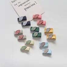 Корейский стиль родитель и ребенок детские аксессуары для волос ребенок лист простой Взрыв клип сторона клип аксессуары для волос головной убор
