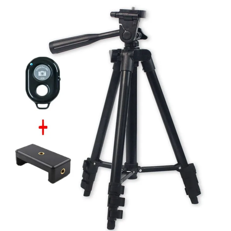 

Extendable 36-100cm Adjustable Tripod Stand Mount Holder Clip for Live for Youtube Camera Phone Holder Bracket For Phone Camera