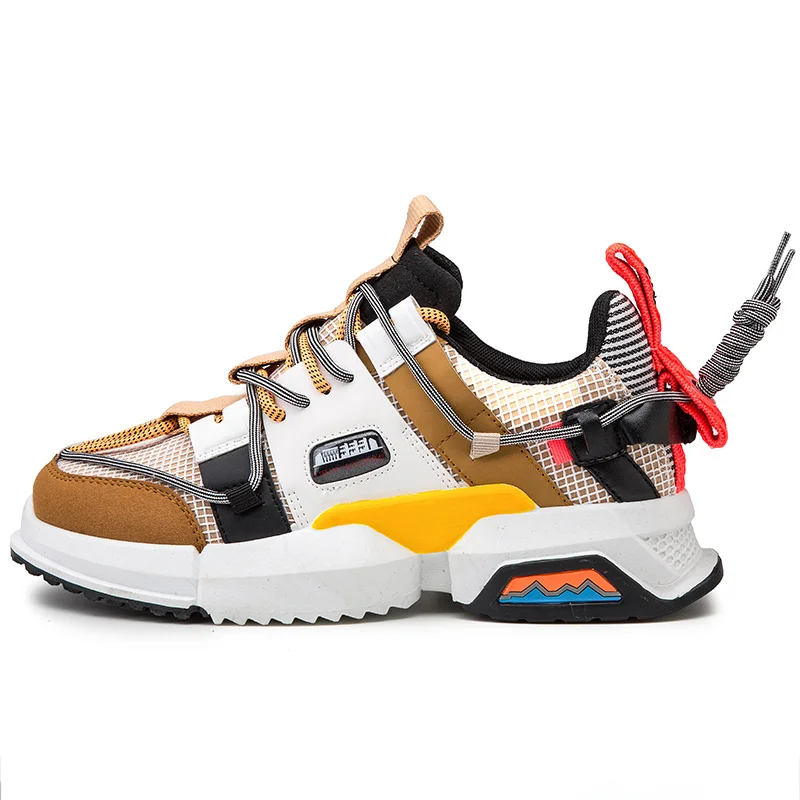 Beige Оригинальные Ретро баскетбольные кроссовки для мужчин Air Shock уличные кроссовки светильник Jordan кроссовки для молодых подростков высокие ботинки корзина - Color: Beige