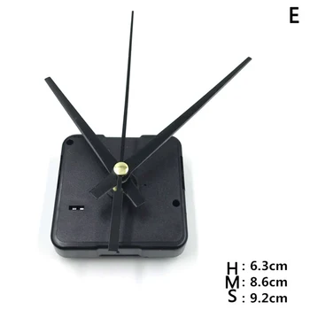 

Classic Hanging DIY Quartz Watch Silent Wall Clock Movement Quartz repair Movement Clock Mechanism Parts with black needles