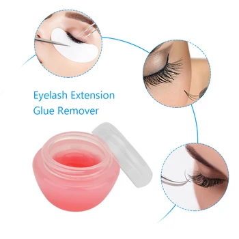 

Eyelash Extension Glue Remover Eyelash Extension Cleaner False Eyelashes Removers Professional Extension Remover Dissolve Lash