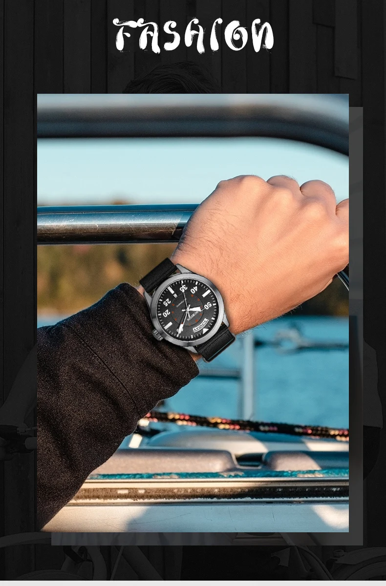 MyGiftHome Men's Mechanical Watch Luminous Hands (OCHSTIN)