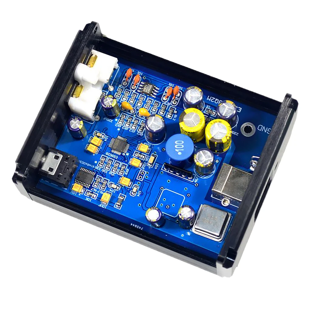24bit/192Khz Gaming DAC, External USB Sound Card For PS4, PC, Cell Phone