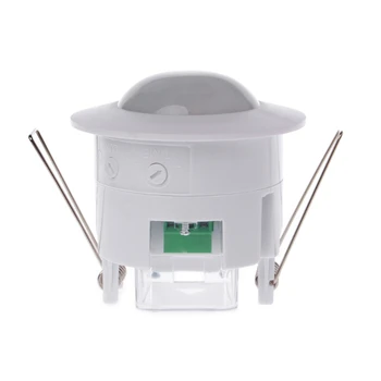

110-240V AC Adjustable 360c Ceiling PIR Infrared Body Motion Sensor Detector Lamp Light Switch