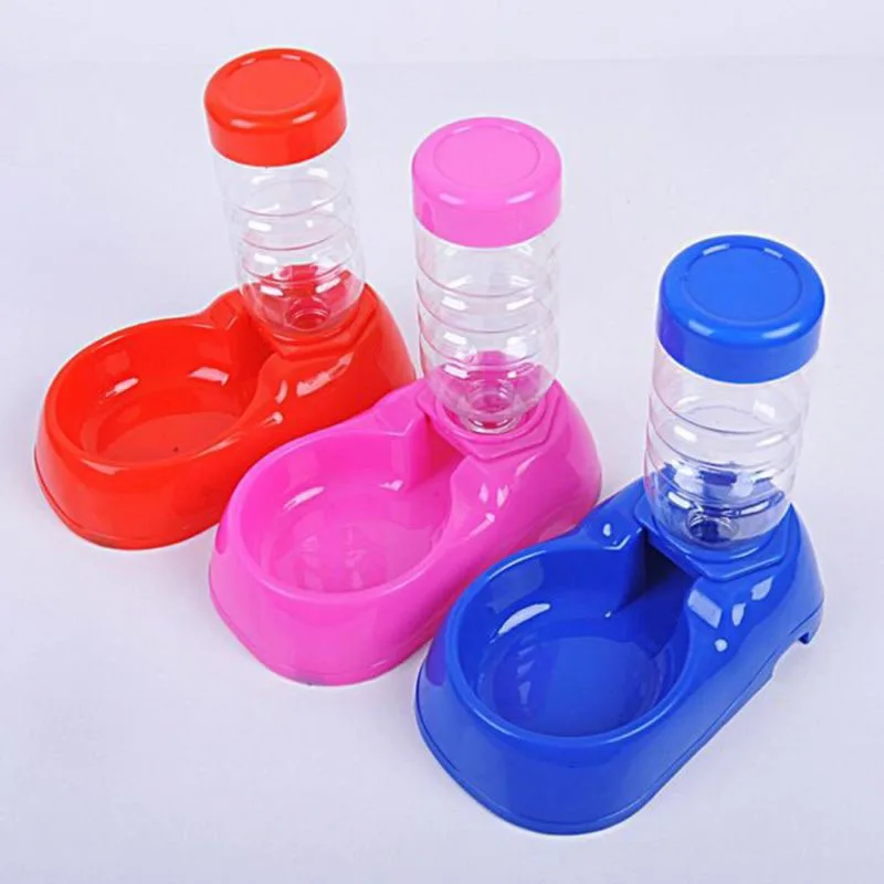 

Drinking Pet Water Dispenser Waterer Cat Feeder Dish Bowl Bottle Rabbits Automatic Feeding