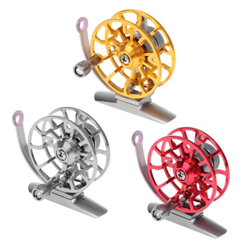 

3pcs All Metal Ultra-light Fly Fishing Reels with Front Unloading Force Ice Raft Fishing Wheel
