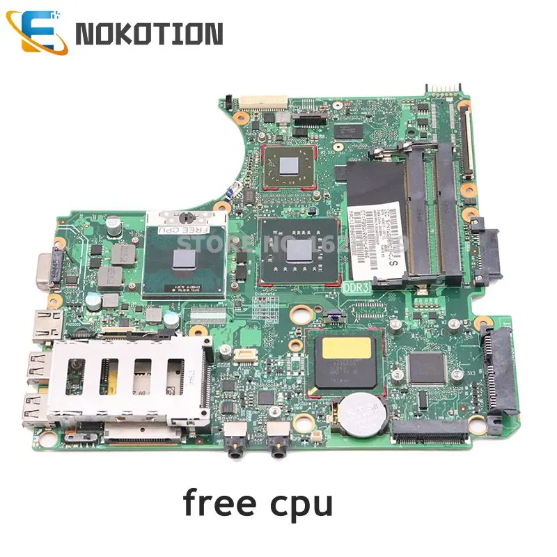 NOKOTION 583077-001 для hp probook 4510S 4710S 4411S материнская плата для ноутбука PM45 DDR3 ATI GPU Бесплатный процессор