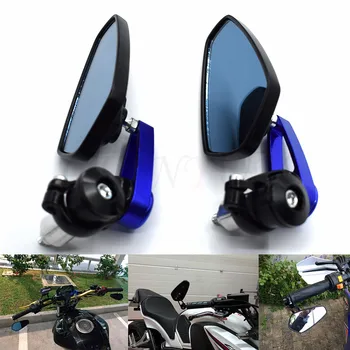 

universal Motorcycle Bar End rearview Mirrors 7/8" for yamaha YZF R125 R15 R25 r 125 15 25 mt-07 mt-09 mt 07 09 MT-09 FZ07 FZ09