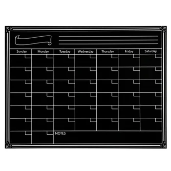 

Magnetic Resin Calendar Refrigerator Sticker Monthly Message Board Planner Erasable Writing Wall Decoration Home Kitchen Supply
