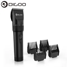 

Digoo BB-T2 USB Ceramic Blade Hair Clipper Trimmer Rechargeable 4X Extra Limiting Comb Silent Motor Electric Hair Cutter Set