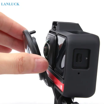 

Dual-Lens Mod Camera Lens Guards For Insta360 one R 360 Edition Protector Cover Cap For Insta 360 R Action Camera Accessories