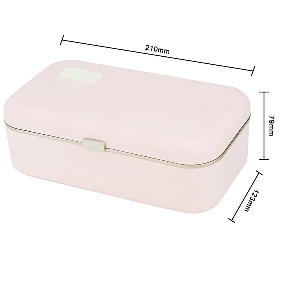  Creative Lunch Box Silicone Ceramics Magnetic Heating Box Non-stick Easy To Clean Car-adaptive Powe - 4000238236857