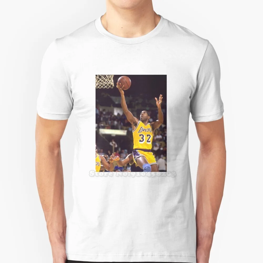 Футболка Magic Johnson с круглым вырезом и коротким рукавом | Мужская одежда