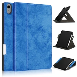 Capa fina para ipad mini 6 8.3 polegadas caso de 360 graus de rotação caso suporte multi ângulo magnético capa traseira com suporte de lápis