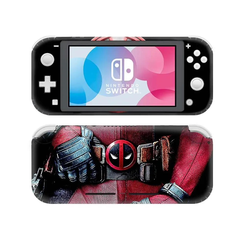 YSNSL0633 Наклейка из кожи Дэдпула для nintendo Switch Lite консоль и контроллер протектор Joy-con NAND Switch Lite NSL наклейка на кожу - Цвет: YSNSL0633