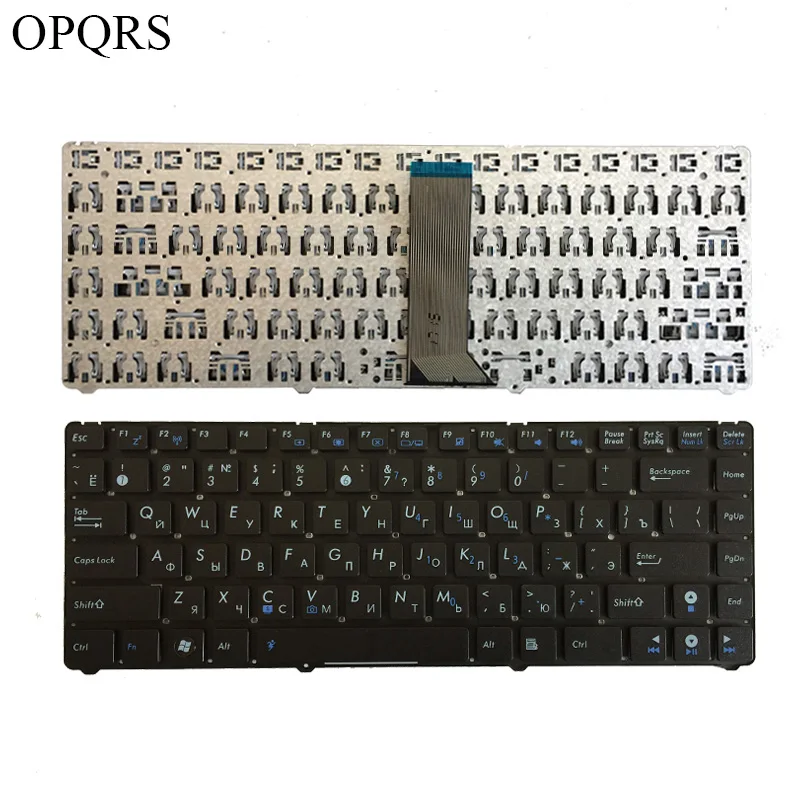 Русская клавиатура для ноутбука ASUS EEE PC EPC 1201 1215 U20 U20A UL20 1201HA 1201T 1201N 1201K RU черная без