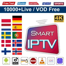 IPTV Spain M3U Subscription 1 Year Arabic Portugal IPTV 4K Italy Poland Tunisia India Code Smart tv IPTV Greek Czech Chile IP TV poland chile