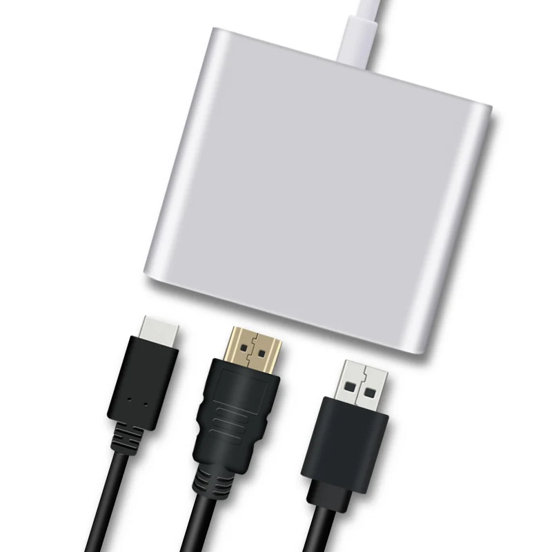 Адаптер USB Type C HDMI 3 0 для зарядки|Кабели HDMI| |
