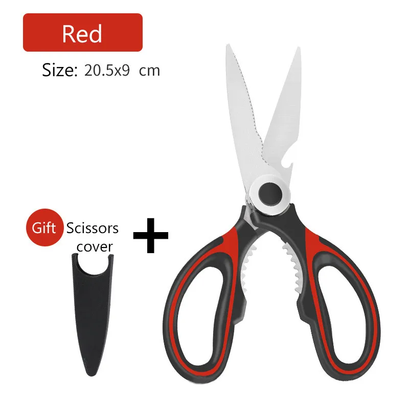  Sharp Kitchen Shears, kitchen Scissors with Cover