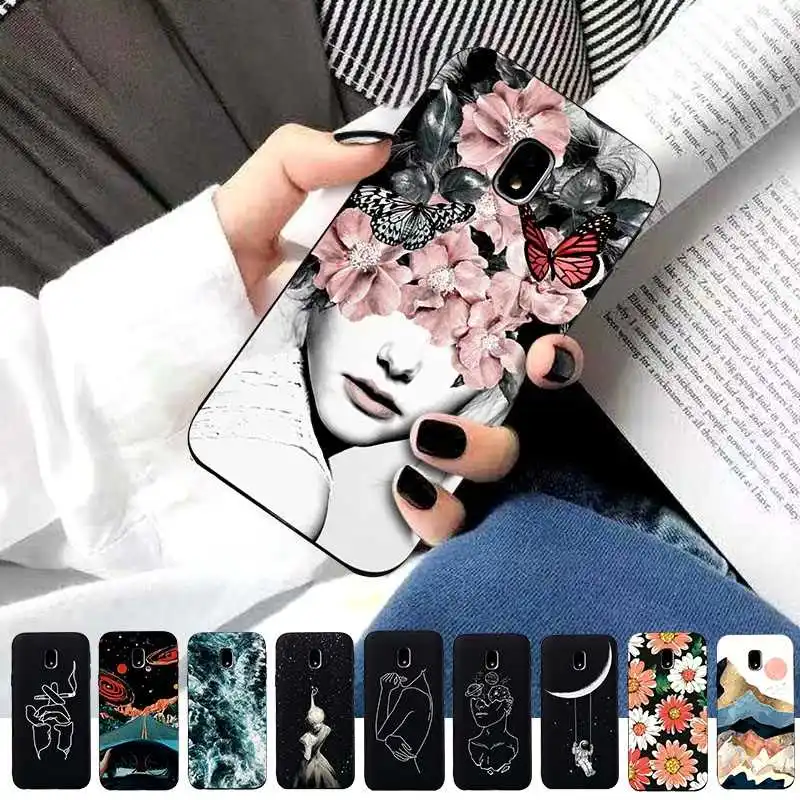 

Fashion YJ Pattern Soft TPU 5.0"For Samsung Galaxy J3 2017 Case For Samsung Galaxy J3 2017 J330 Cell Phone Case Cover