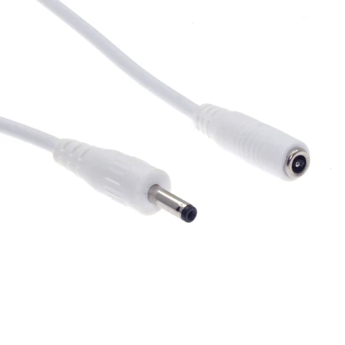 CCTV 보안 카메라용 DC 전원 연장 케이블, 잭 소켓, 수 플러그, 5.5mm x 2.1mm, 5M, 10M, 15M, 20M, 30M, 50M 전원 케이블 6