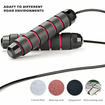 

Free with Ball Bearings Rapid Speed Jump Ropes Crossfit Skipping Unisex Foot Equipments Workout Kids Fitness Excercise Q1Q8