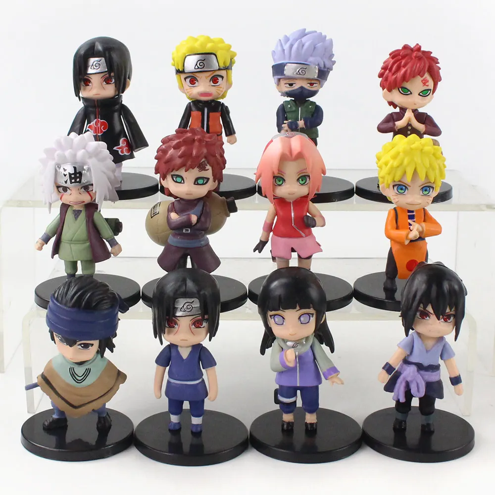Figuren Dekoration Naruto Sammlung Anime Naruto Kinder Spielzeug 6pcs 10cm 