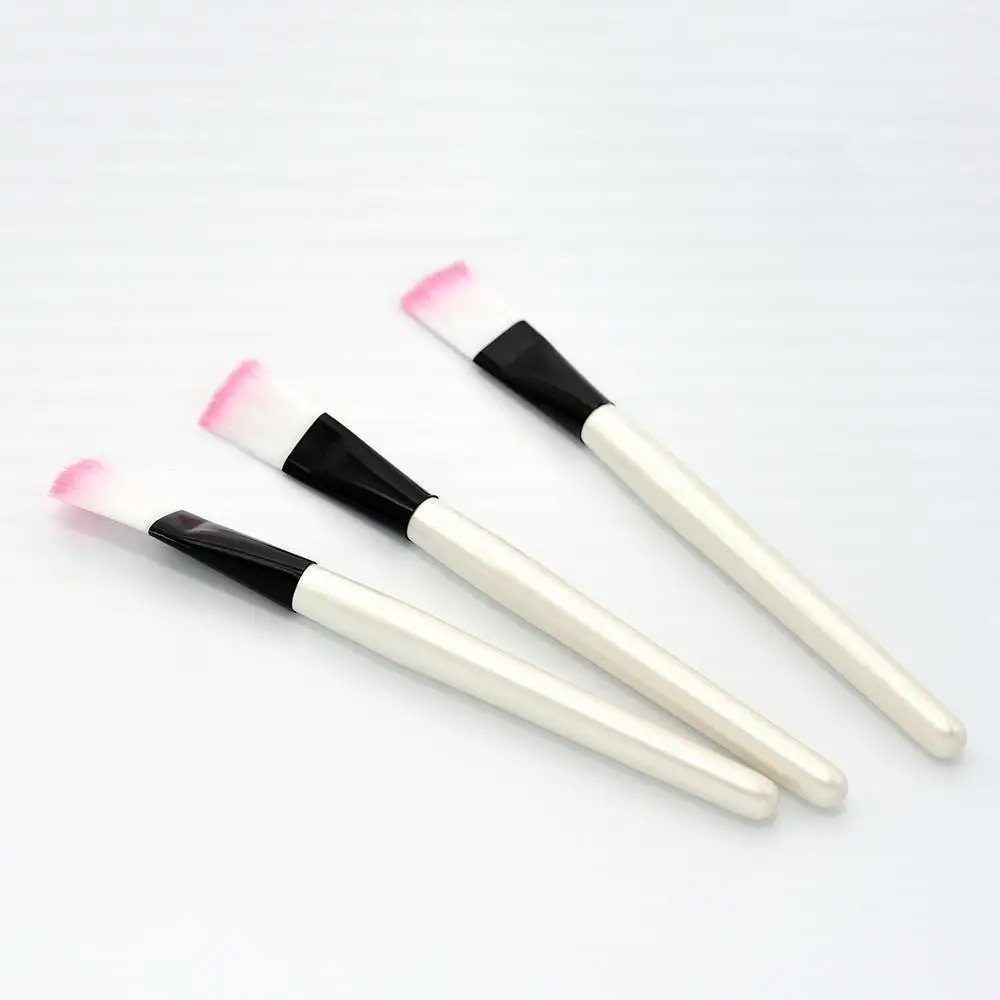 

1 Pack Facial Mask Brushes Wooden handle,Soft Synthetic Face Applicator Brush for Face Mask Application or DIY Needs