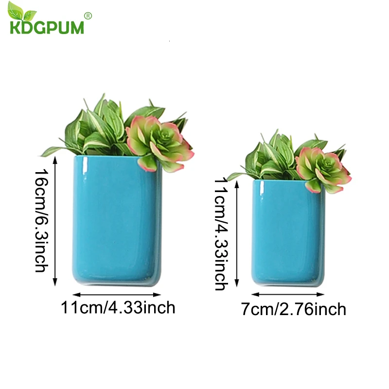 Online Kreative Hause Nostalgischen Geometrische Keramik Blumentopf Simulation Blume Anordnung Kunst Blume Topf Garten Wand Dekoration