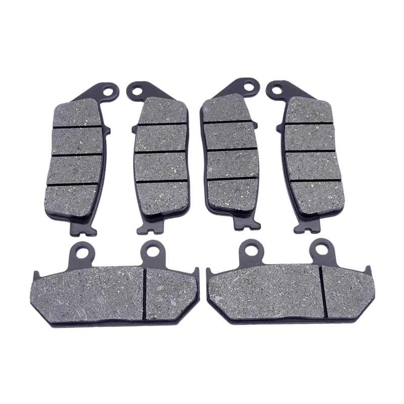 Motorcycle Front and Rear Brake Pads Disc Pad Set for HONDA GL1500