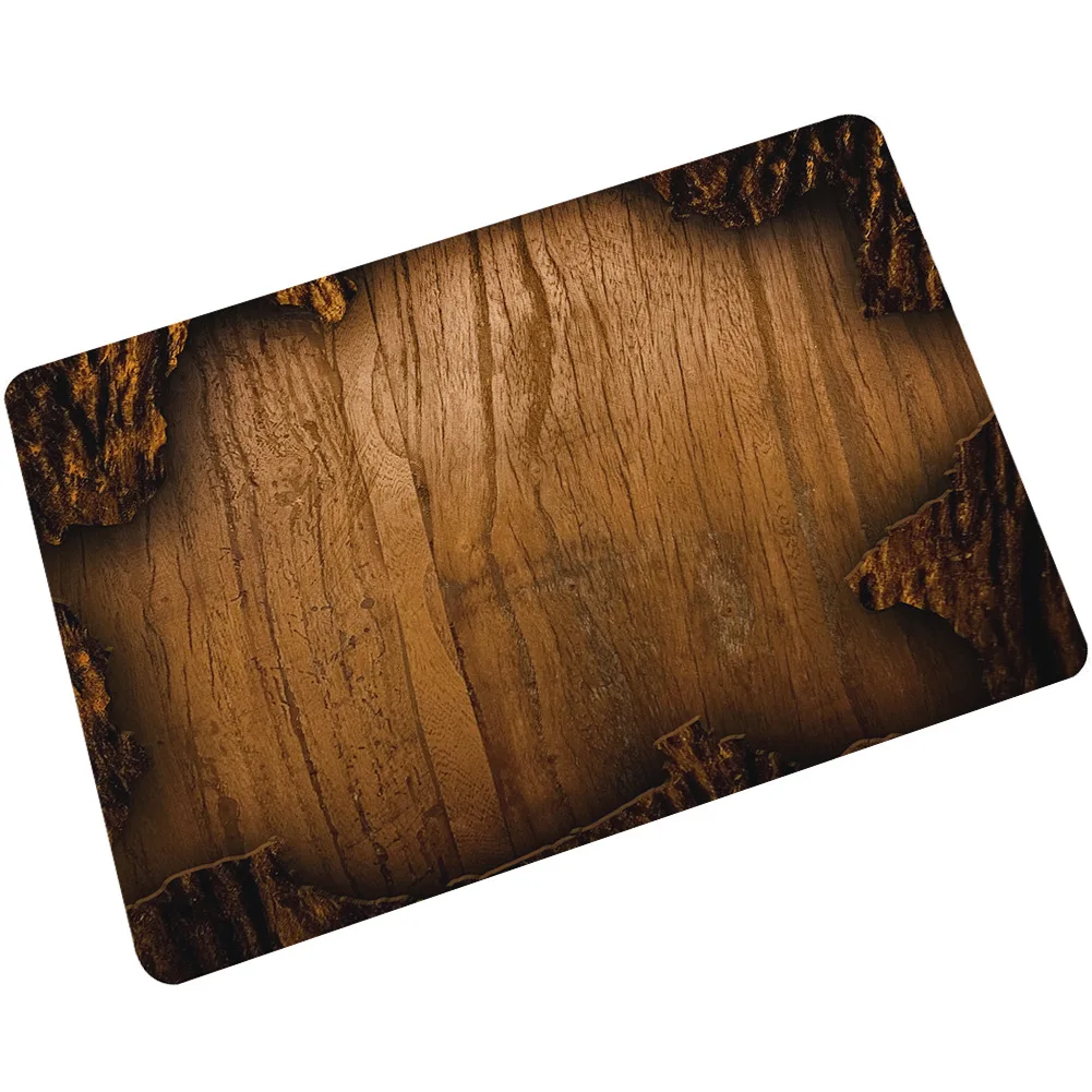 NG015-4 Cilected 70*120CM 3D Printing Living Room Home Carpet Soft Bedroom Door Mat Kitchen Bathroom Water Absorption Non-Slip Rug - Цвет: NG015-4