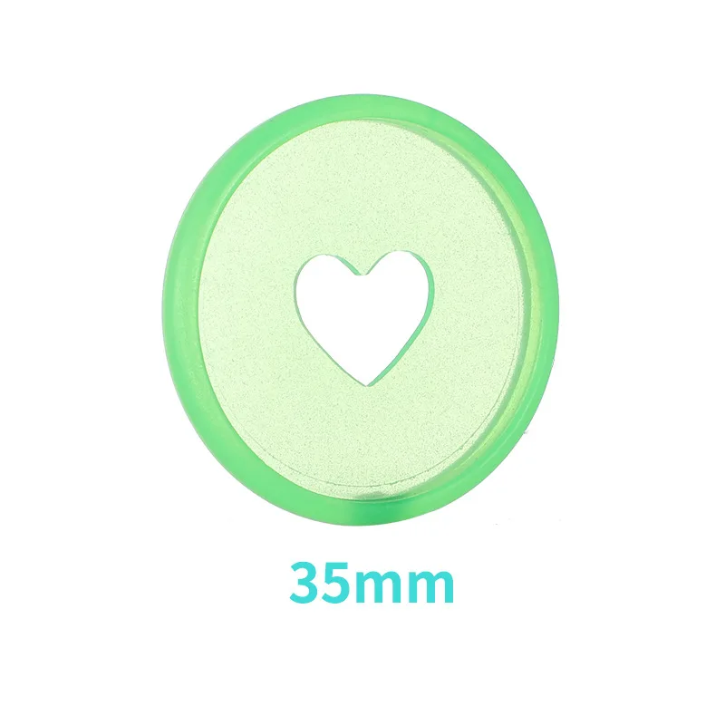 

35mm 30PCS mushroom hole hand book accessories loose-leaf button notebook binding ring color disk buckle