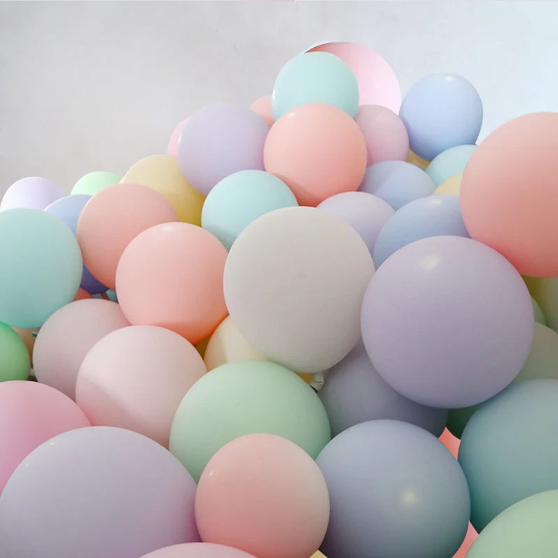 20 штук Макарон шар Выпускной вечерние украшения для молодоженов, Babyshower мальчик девочка 30th 40th 50th 60th Декор ко дню рождения