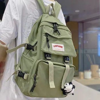 

Student Travel Women Backpack Waterproof Nylon Cute School Bag Girl Kawaii Book Backpack Laptop Female Fashion Bag Ladies Luxury